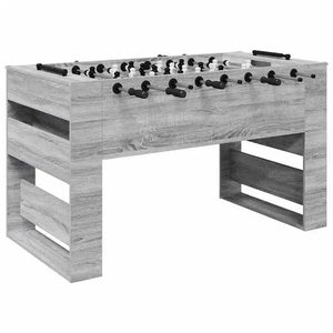 Baby-Foot Design Moderne - 146,5 x 74 x 85 cm - Gris Sonoma