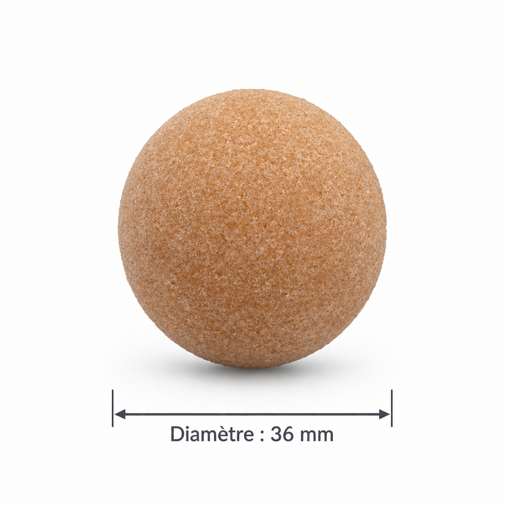 Balle de Baby-Foot Mate - 36 mm - Jaune