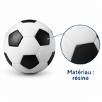 Lot de 20 Balles de Baby-Foot - 28 mm - Noir & Blanc