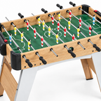 Baby-Foot Pour Enfant Compact - 109 x 77 x 72 cm - Chêne Jaune