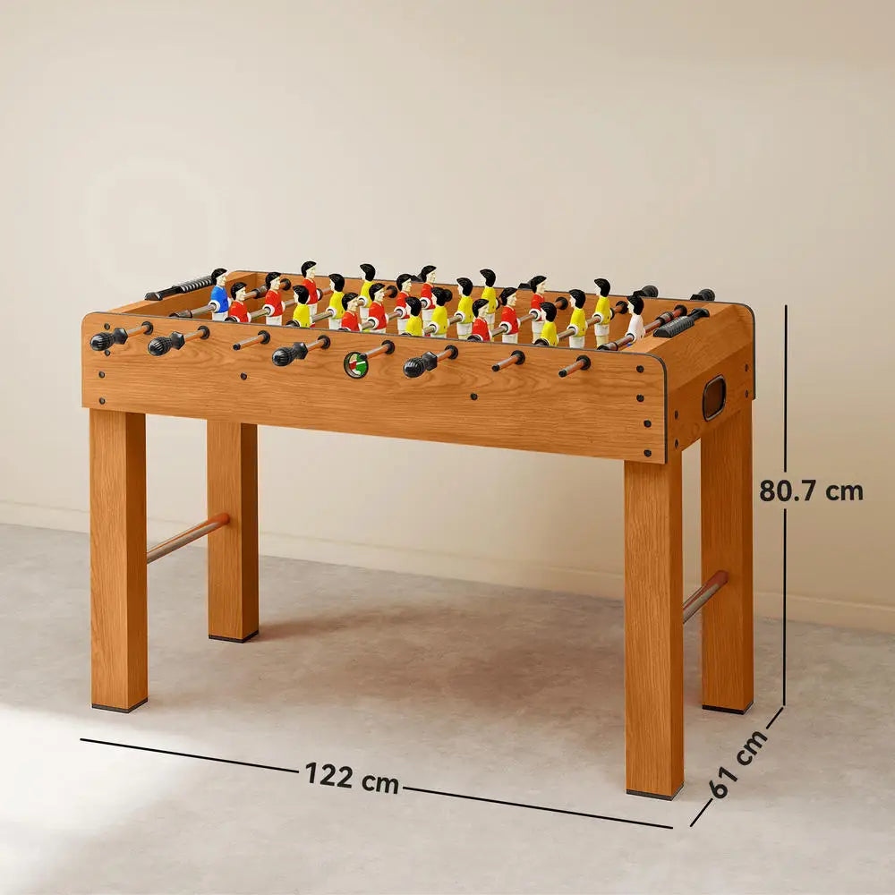 Baby-Foot Familial Compact - 122 x 61 x 80,7 cm - Multicolore