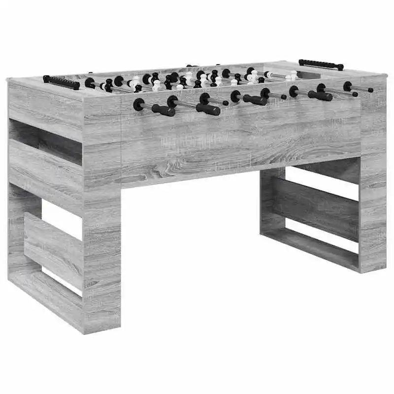 Baby-foot design 146,5 cm gris Sonoma – Maison Baller