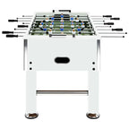Baby-Foot Professionnel Grand Format - 140 x 74,5 x 87,5 cm - Blanc