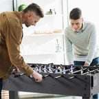 Baby-Foot Familial Classique - 121 x 61 x 84 cm - Gris Anthracite